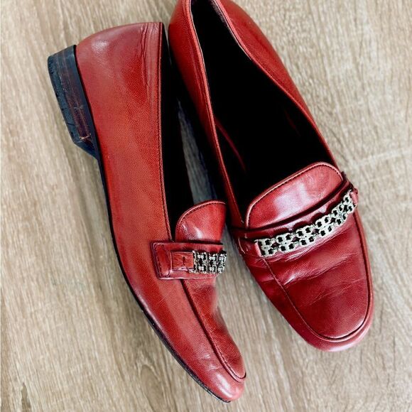 Tory Burch Auburn Loafer - Gemini Link Loafer / Sz 6.5 - Picture 1 of 6